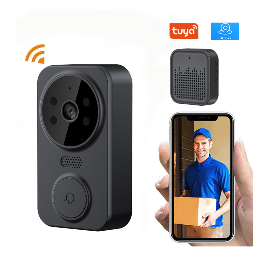 Wireless Smart HD Video Camera DoorBell ulooka App video Security Intercom