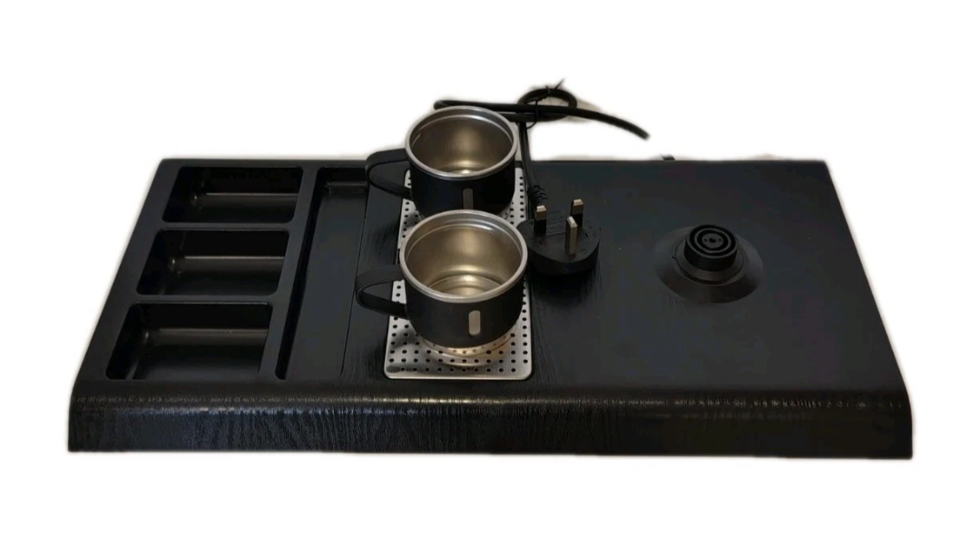 Hotel 0.6L Honeyson Electric kettle & Hospitality Tray Black or Silver Ideal for Hotel/Air B&B/Caravan