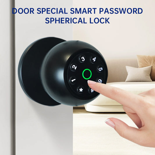 Smart Keyless Fingerprint & Password Door Lock Low Battery Alert & Dead Lock
